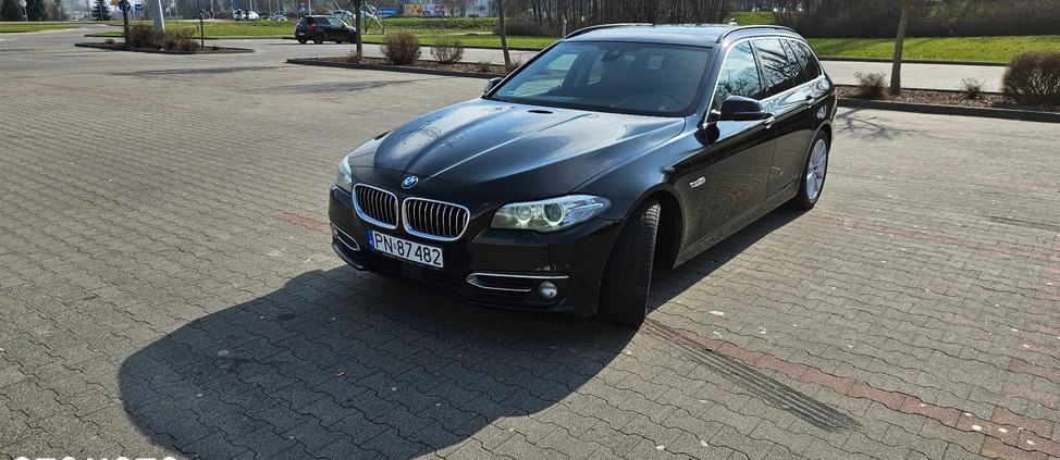 BMW Seria 5 cena 73900 przebieg: 220000, rok produkcji 2013 z Konin małe 667